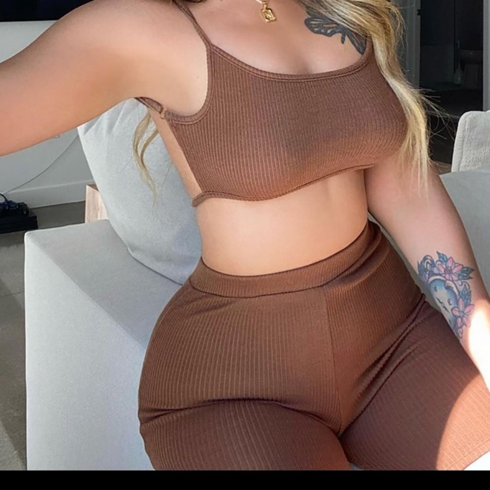 Biker Short Set